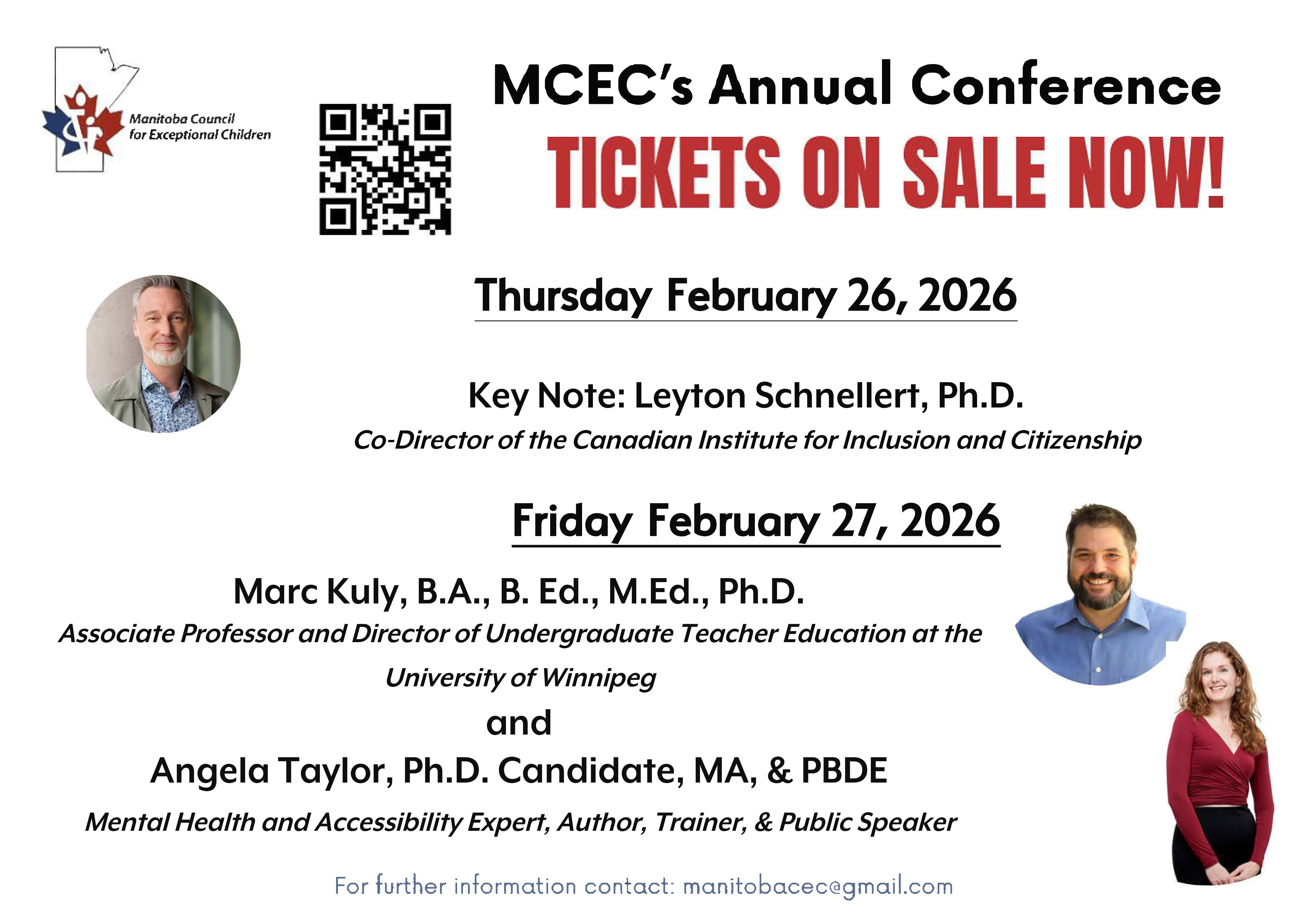 MCEC Annual Conference Tickets On Sale Now